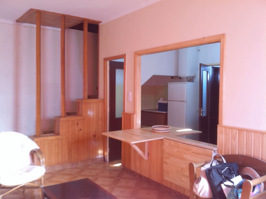 Sala e cozinha