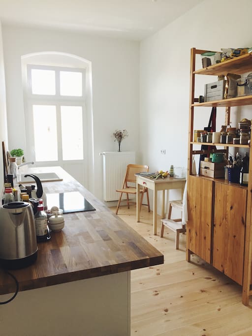 Brand New Kitchen with Access to the Balcony