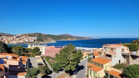 House with sea view, terraces, 4 bedrooms, air conditioning, Wi-Fi