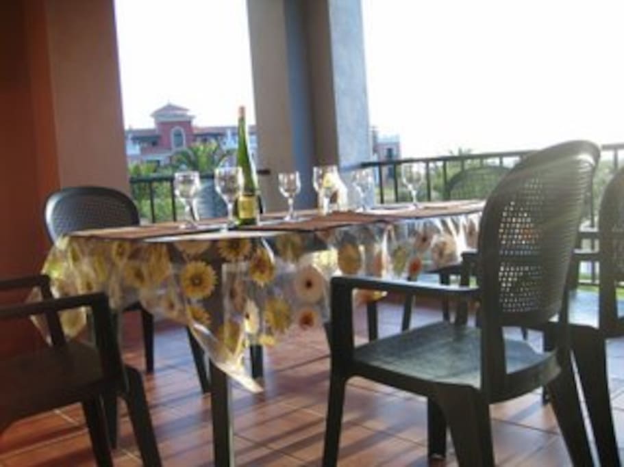 Balcony Overlooking the Golf