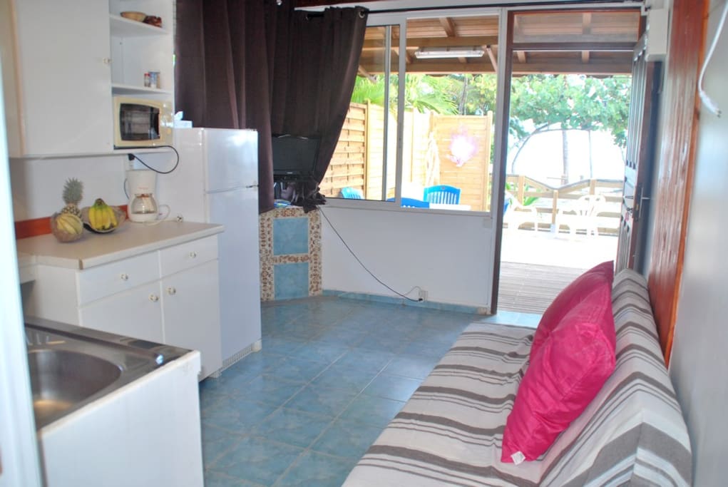 la cuisine-salon