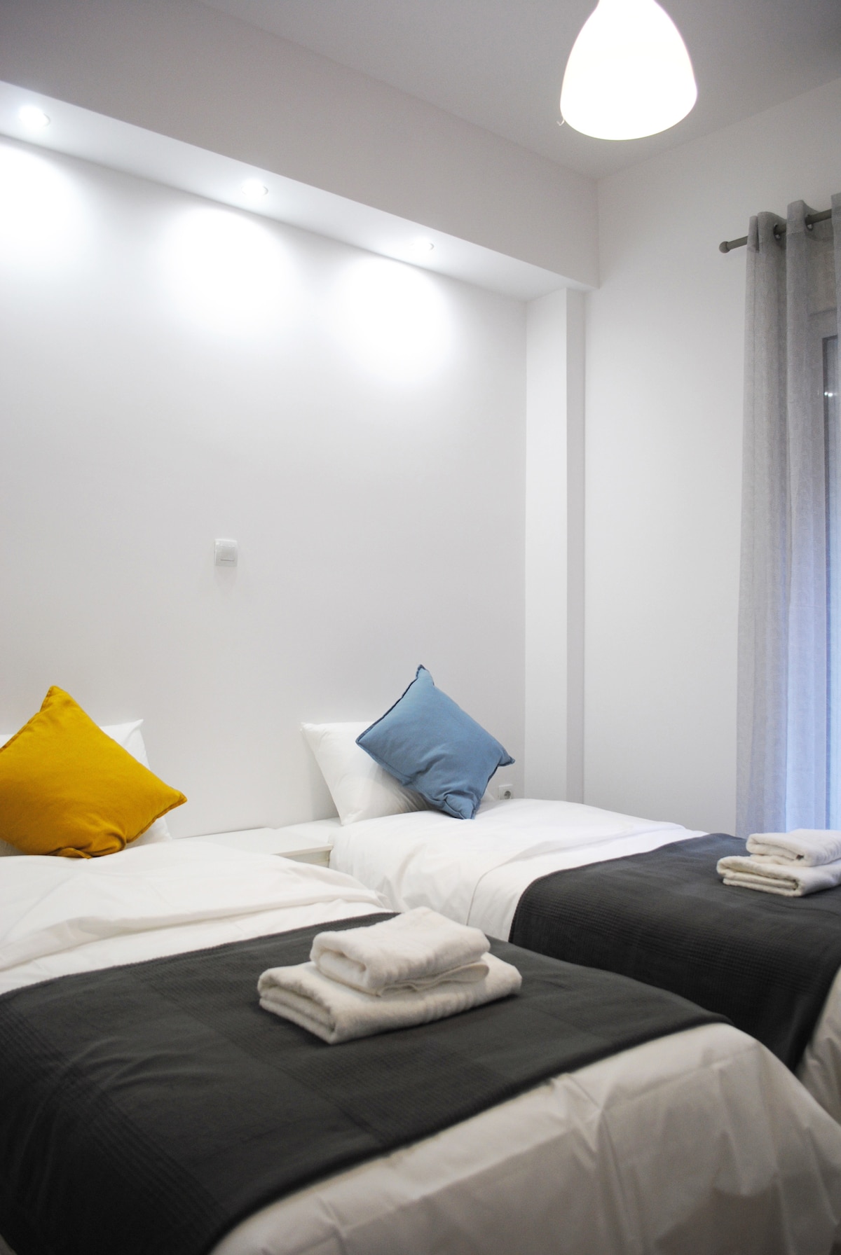 ... que se puede unir en una cama tamaño king.