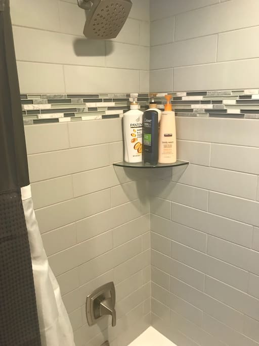 Your toiletries shelf