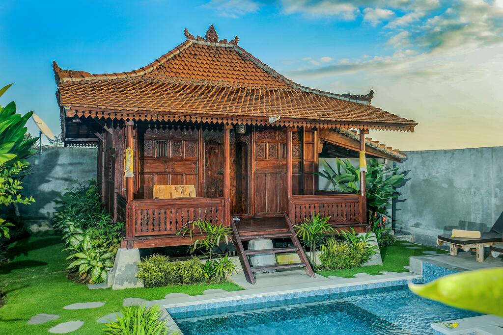 wooden house