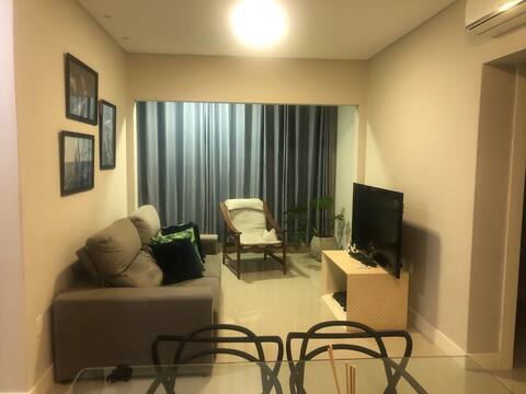Apartment with BBQ and private garage