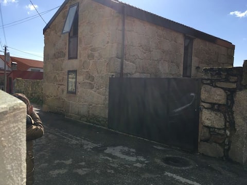 Casa típica gallega rehabilitada. Ribeira