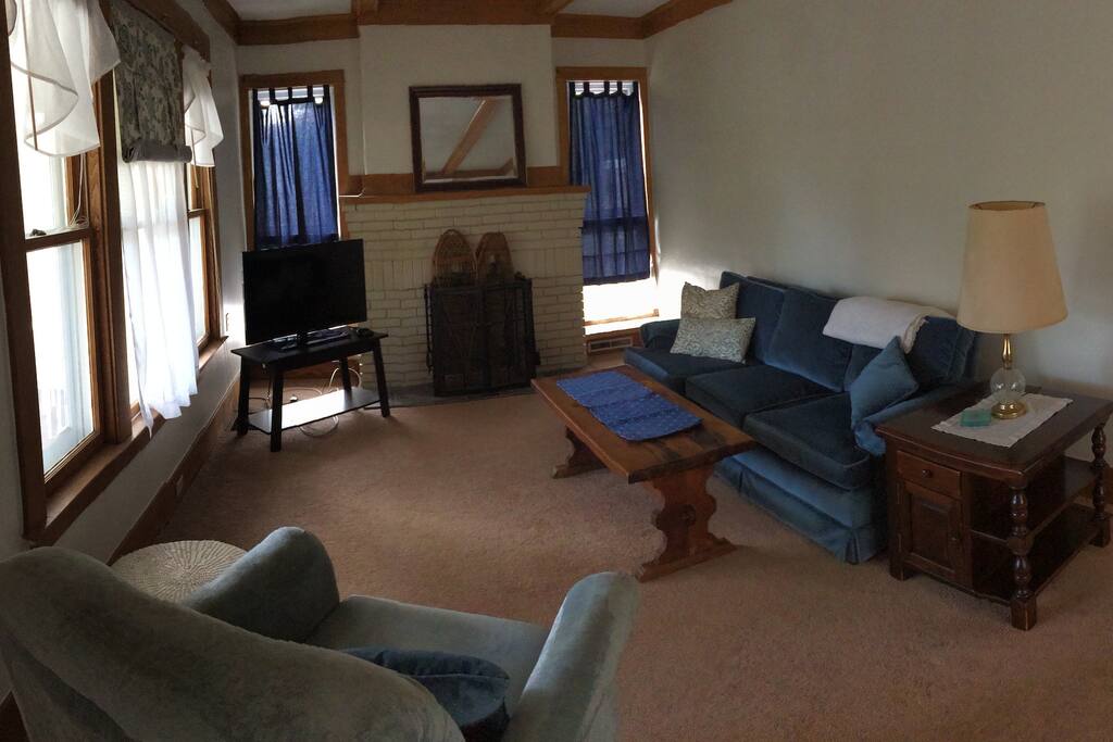 Living Space - TV with a ROKU unit