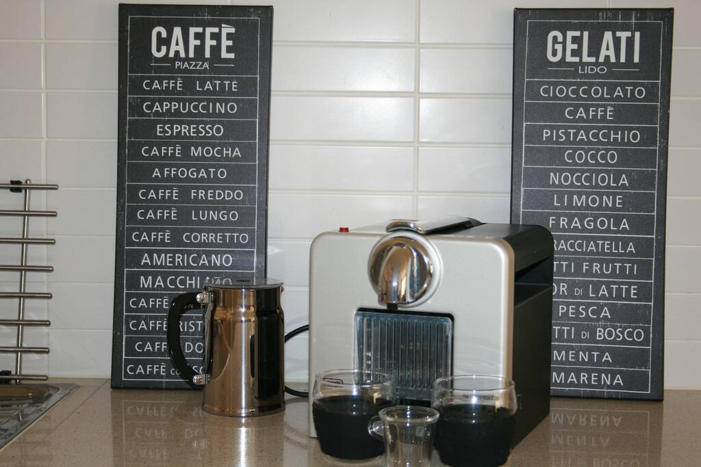 Enjoy a complimentary coffee and welcome pack on arrival