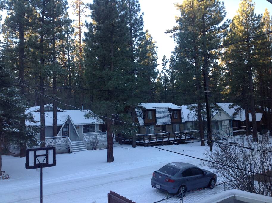 Winter Wonderland! View from Master Bedroom