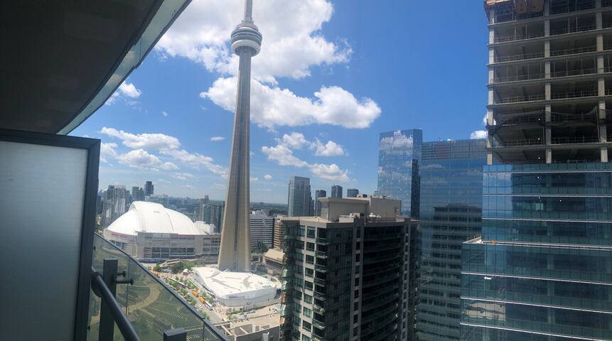 Private room with private access to bathroom