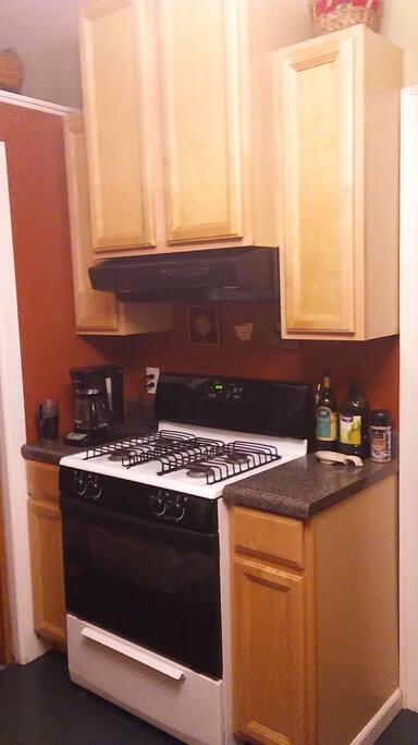New Kitchen with gas stove