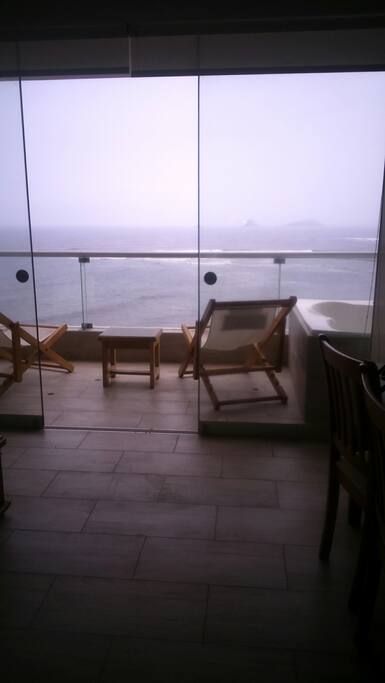 Linda vista desde sala-comedor