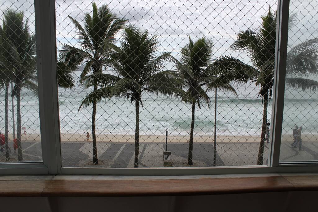 vista da sala de jantar
