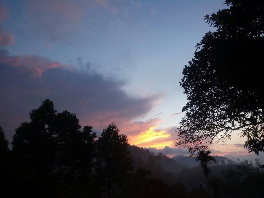 sun set
