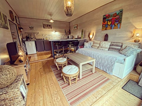 Charming independent apartment in a stone house