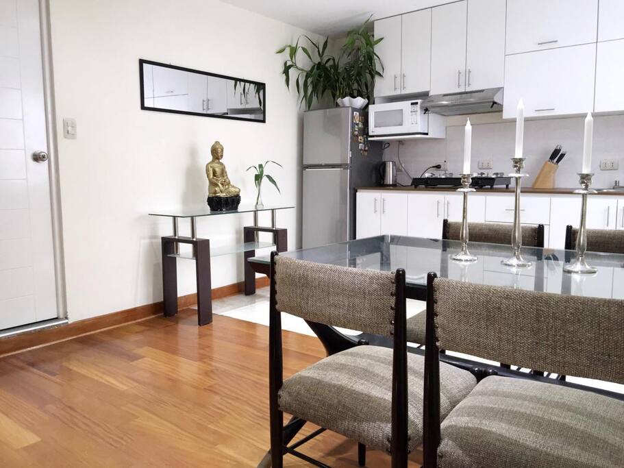 Comedor y kitchenet