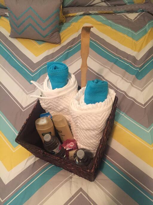 Just in case you forgot......Shampoo, conditioner, lotion, razor, toothpaste, soap.