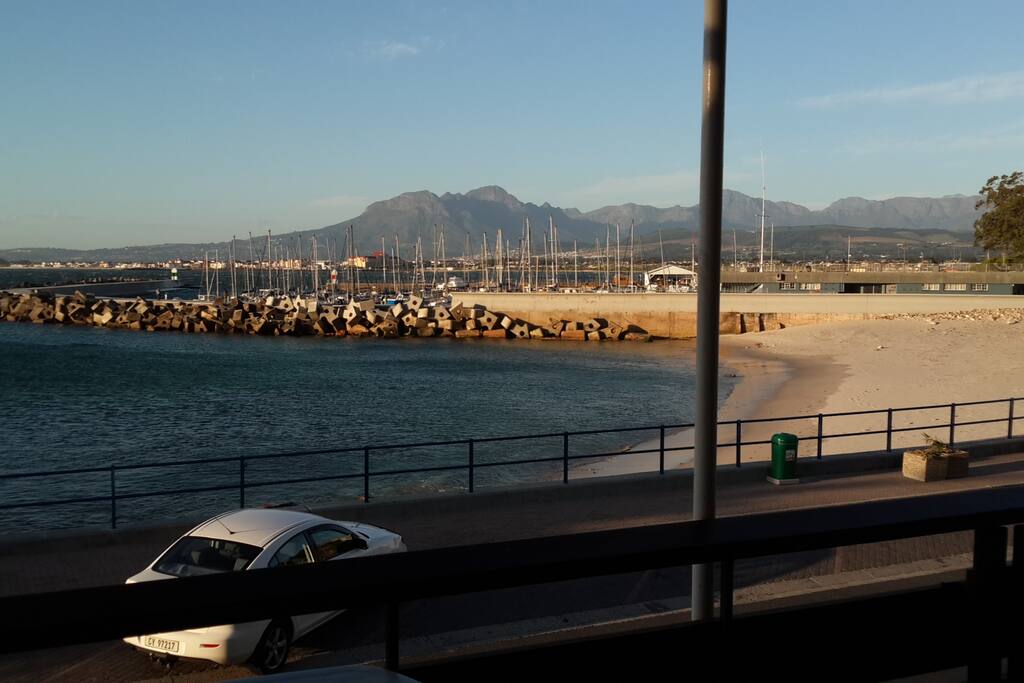 Lovely view over old harbour and Bikini Beach
