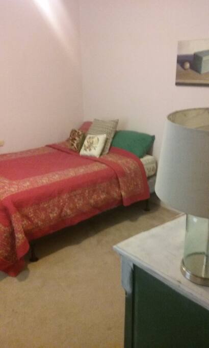 private bedroom, large bed