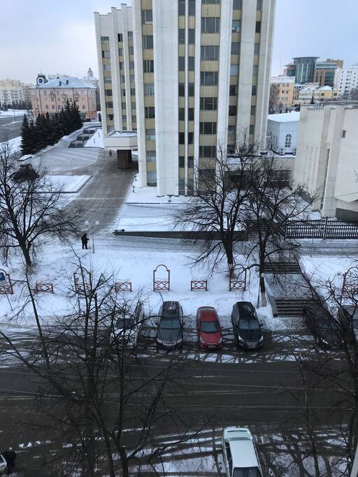 Вид из окна