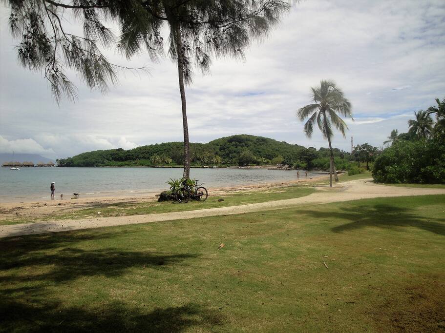 à 5 pas de la plage