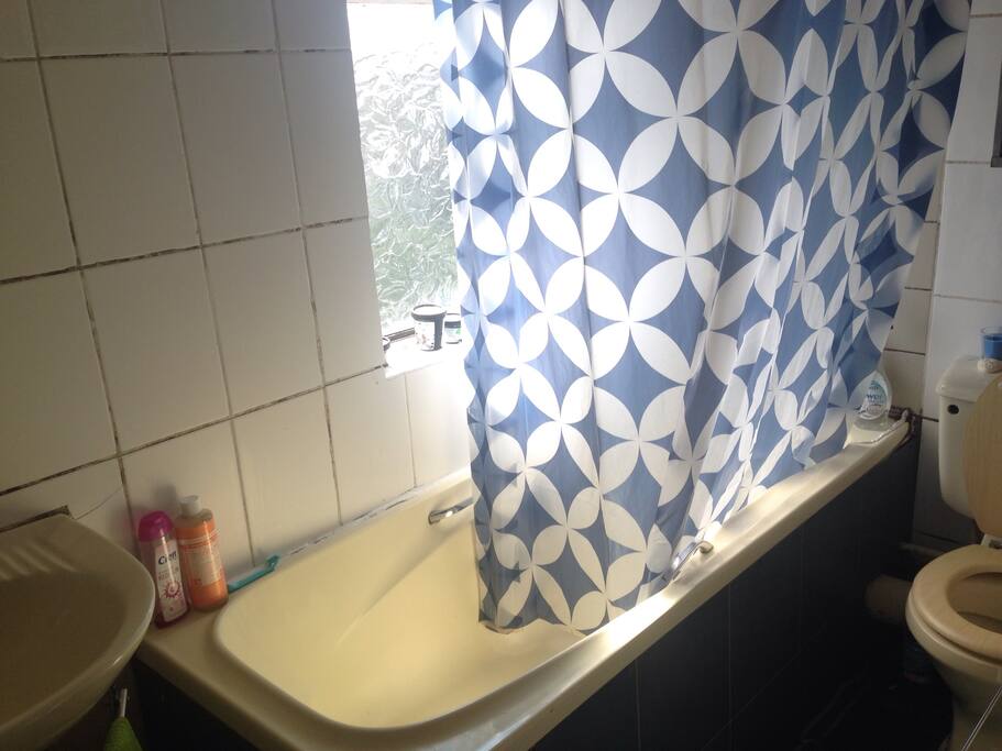 This is our bathroom that is the main house.