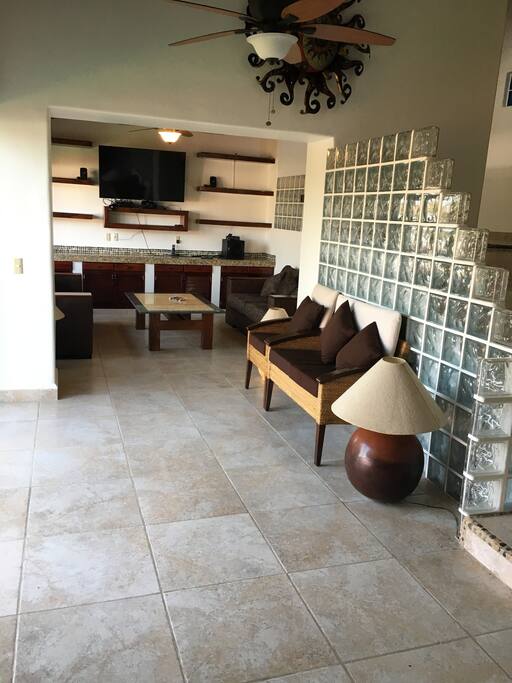 View of living room from entryway