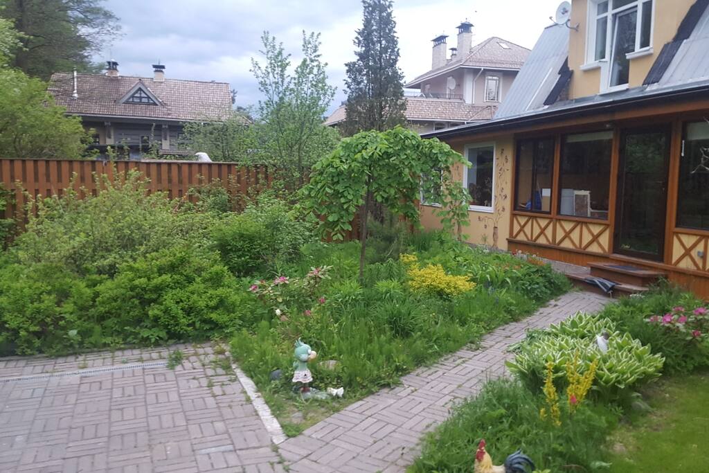 Двор вход в дом