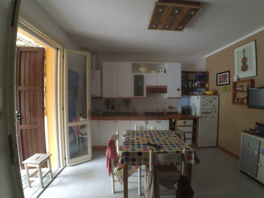 cucina-soggiorno