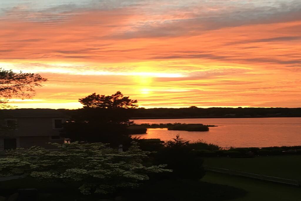 breathtaking sunsets from deck