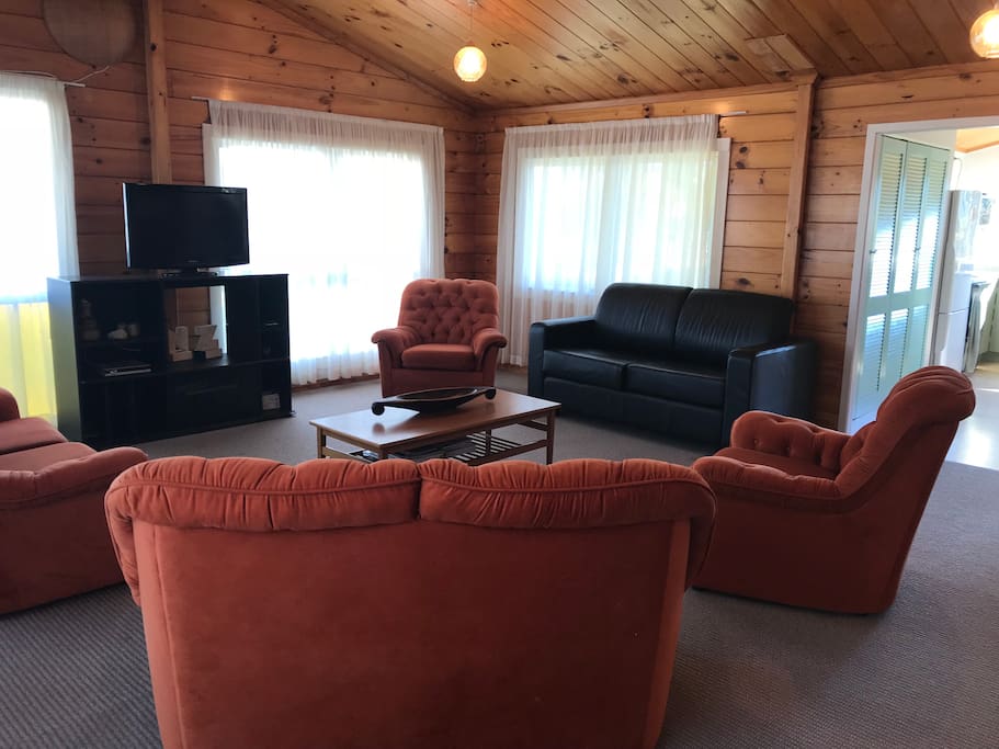 Spacious family room
