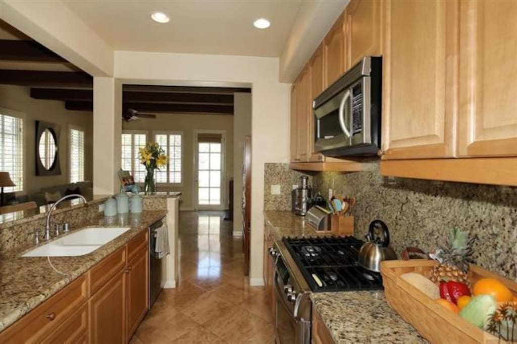 Well appointed kitchen