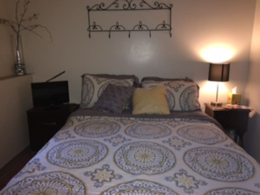 Main Bedroom with TV & Other Amenities