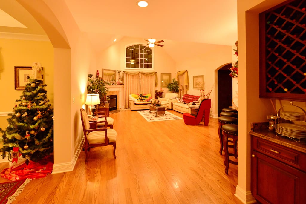 Living room available to our guests to relax