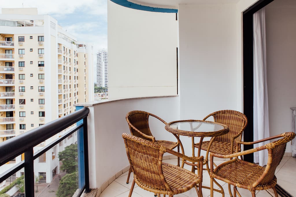 Balcony to chill out.