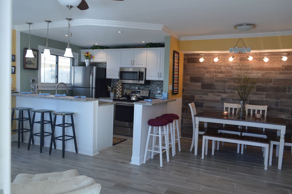 View of Kitchen and dining area