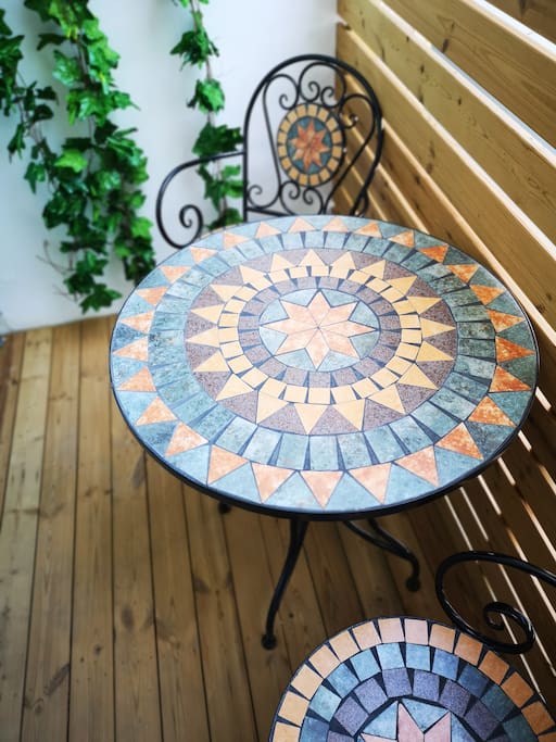 Balcony area
