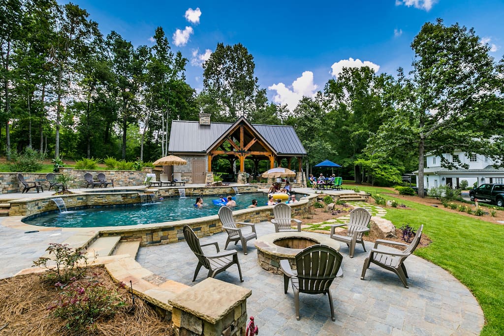 Largest Private Pool on the lake