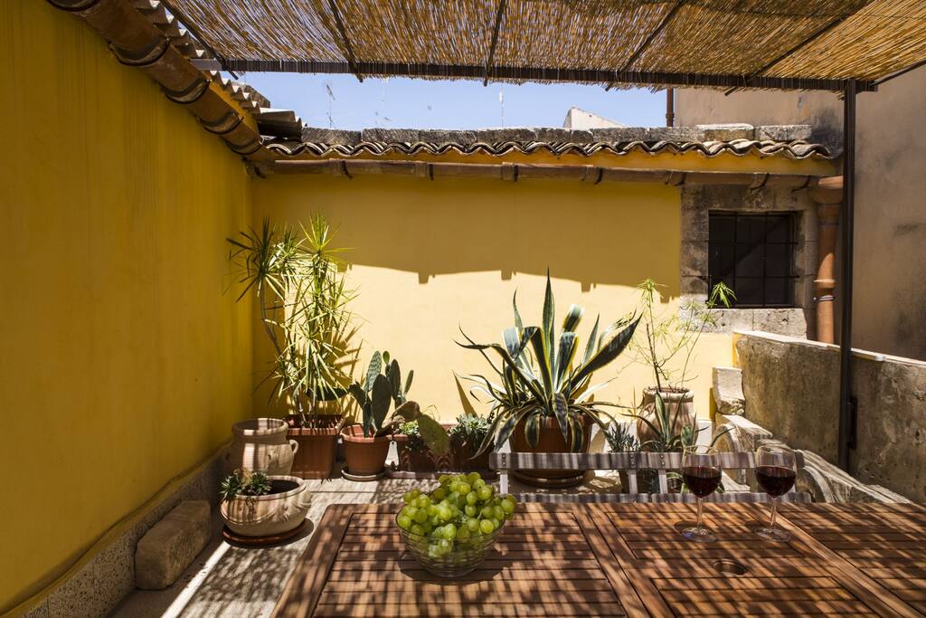 Private large terrace