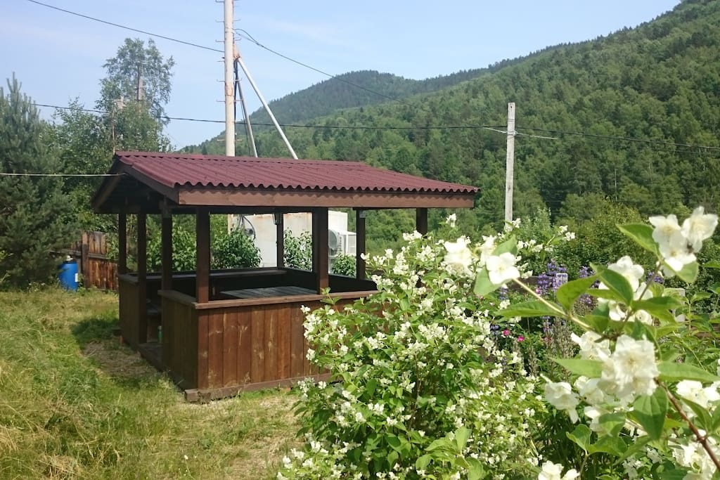 Recreation area.
Территория для отдыха