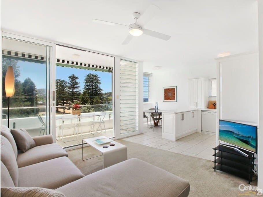 Lounge/living area opens to balcony for entertaining