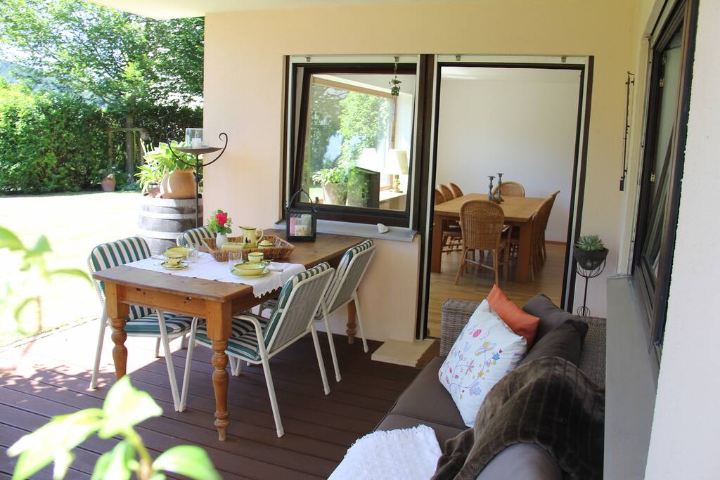 Terrasse & Wohnzimmer