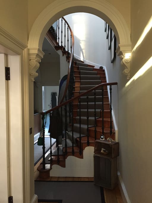 Hall and stairwell