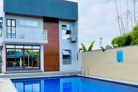 Swimming Pool and villa
