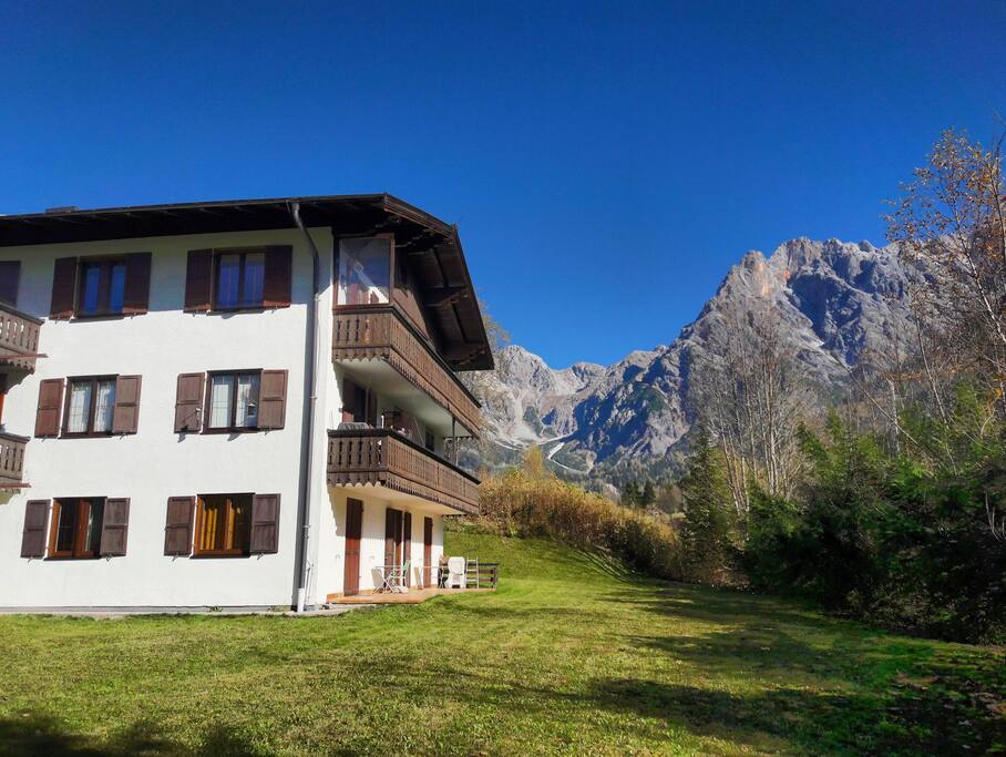 Das Haus - Gartenansicht