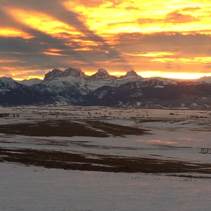 most amazing teton views