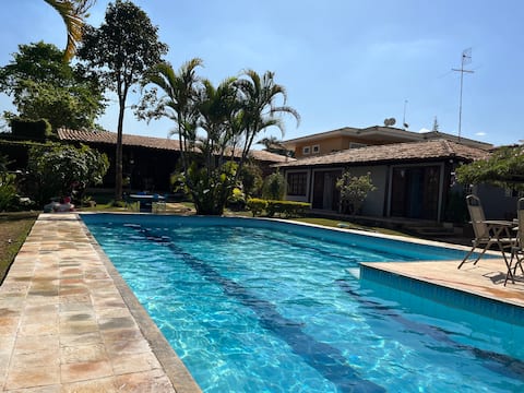 Cottage with pool and barbecue area on Park Way