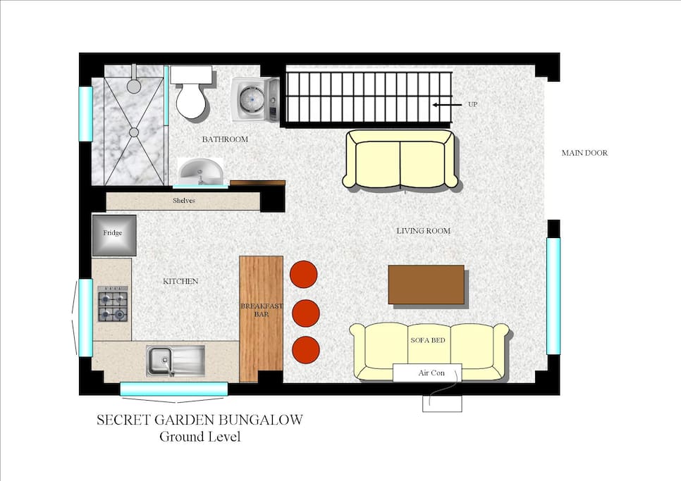 Concept design for our first bungalow. Due for completion in the new year.