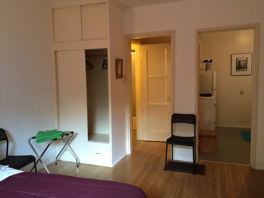 Lots of room to unpack & relax.