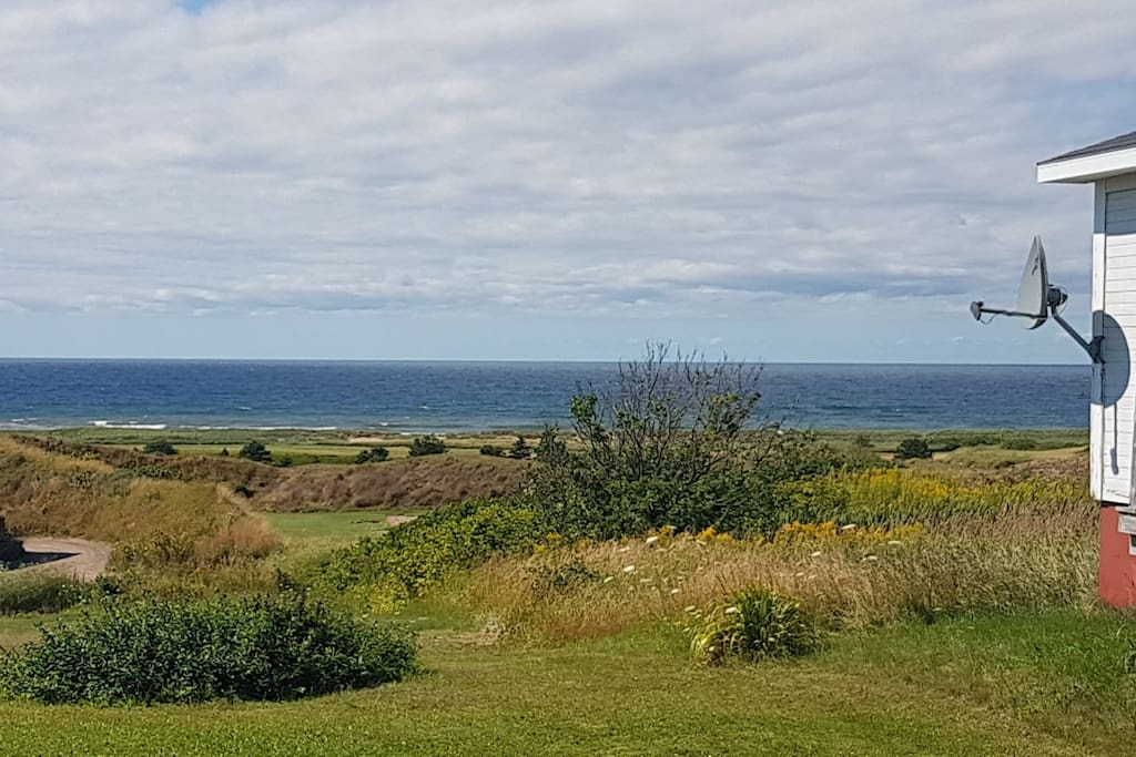 View from side of house